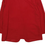 SAG HARBOR Womens Red Wool Blazer Jacket UK 18 Classic Tailored Button Closure