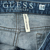 Guess Jeans - 34W 31L Blue Cotton