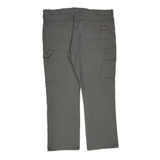 Dickies Carpenter Trousers - 40W 30L Grey Cotton