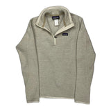 Patagonia Fleece - Small Beige Polyester