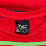 Age 6 Polo By Ralph Lauren Striped T-Shirt - Medium Green Cotton