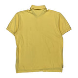 Tommy Hilfiger Polo Shirt - Large Yellow Cotton