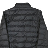 LEVI'S Mens Black Puffer Jacket M Polyester Blend Zip Casual Outerwear