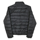 LEVI'S Mens Black Puffer Jacket M Polyester Blend Zip Casual Outerwear