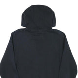 NIKE Mens Black Hoodie M Cotton Blend Pullover Casual Sportswear