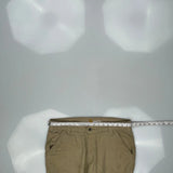 Carhartt Cargo Pants - 35W 32L Khaki Cotton Blend