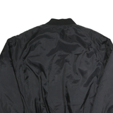 WESTARK Mens Black Sylacauga Baseball Button Jacket 2XL Polyester Blend Plain