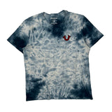 World Tour True Religion Tie-Dye T-Shirt - XL Blue Cotton