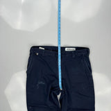 Carhartt Carpenter Trousers - 36W 30L Blue Cotton Blend