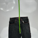 Webs Contrast Stitch Carpenter Jeans - 33W 31L Black Cotton