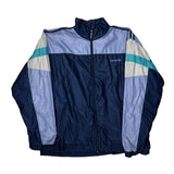 Adidas Jacket - Large Blue Polyester