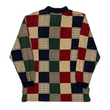 Chaps Ralph Lauren Checked Rugby Shirt - Large Multicoloured Cotton