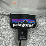 Patagonia Fleece Jacket - XL Gray Polyester