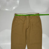 Unbranded Chinos - 36W 32L Brown Cotton Blend