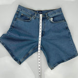 Basic Editions Denim Shorts - 29W UK 10 Blue Cotton