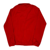 Age 12-13 Soccer Nike Track Jacket - Large Red Polyester