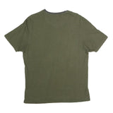 PENDLETON Mens Green & Grey Plain Pocket T-Shirt S Short Sleeve Crew Neck Cotton