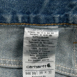 Carhartt Jeans - 38W 30L Blue Cotton