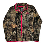 Mossy Oak Camo Fleece Jacket - 2XL Camo Polyester