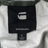 Military Style G-Star Jacket - Large Green Cotton