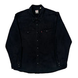 Levis Denim Shirt - 2XL Black Cotton