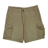 Wrangler Cargo Shorts - 36W 9L Khaki Cotton