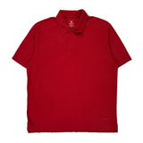 Patagonia Polo Shirt - Large Red Cotton