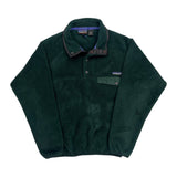Made In USA Patagonia Synchilla Fleece - Small Green Polyester