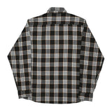 Wrangler Checked Flannel Shirt - XL White Cotton