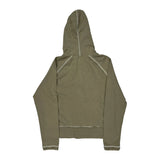 Harley Davidson Hoodie - Large Khaki Cotton