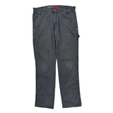 Dickies Carpenter Pants - 34W 33L Gray Cotton