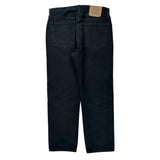 Levis Jeans - 32W 27L Black Cotton