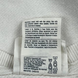 Champion Spellout Sweatshirt - Small White Cotton