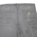 CARHARTT Mens Shorts Grey Casual Relaxed Fit L W38 Cargo Pocket Workwear