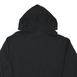 ADIDAS Womens Black Hoodie UK 10 Cotton Blend Casual Pullover Sweatshirt