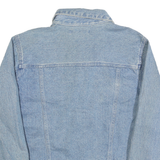 CAMBRIDGE COUNTRY Womens Blue Denim Button Jacket M Cotton Classic Casual