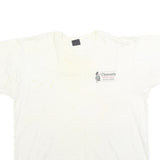 SCREEN STARS BEST Mens White T-Shirt XL Short Sleeve Crew Neck Dewars Graphic