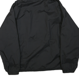 ADIDAS Mens Black Track Jacket 2XL Polyester Blend Hooded Zip Casual Sportswear