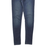 LEVI'S 535 Womens Jeans Blue Slim Skinny Denim Medium W24 L29 Stretch Zip