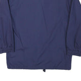 TRUE COLOURS Mens Navy Blue Jacket M Polyester Blend Zip Regular Fit Plain
