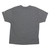 CHAMPION Mens Grey Purdue Boilermakers Graphic T-Shirt L Crew Neck Short Sleeve