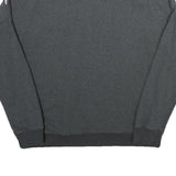 ALL SAINTS Womens Grey Pullover Crew Neck Sweatshirt S Cut-Out Shoulder Relaxed