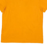 TOMMY HILFIGER Mens Yellow T-Shirt L Short Sleeve Crew Neck Classic Cotton Blend