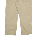 CARHARTT Mens Cotton Blend Beige Relaxed Fit Cargo Trousers W38 L28 Workwear