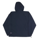 CHAMPION Mens Navy Blue Hopkins Zip Jacket M Polyester Hooded Casual Sportswear