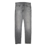 LEVI'S 510 Mens Jeans Grey Slim Skinny Denim Medium W32 L33 Slim Fit Button