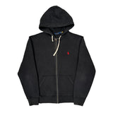 Polo By Ralph Lauren Hoodie - Medium Black Cotton
