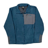 The North Face Fleece Jacket - Large Gray Polyester