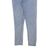 LEVI'S 711 Womens Slim Skinny Denim Light W30 L26 Stretch Cotton Blend Zip