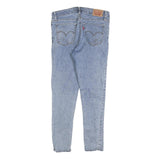 LEVI'S 711 Womens Slim Skinny Denim Light W30 L26 Stretch Cotton Blend Zip